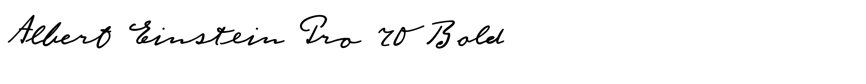 Albert Einstein Pro 70 Bold